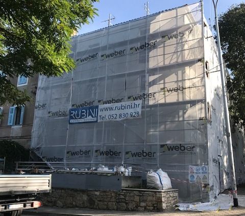 U tijeku radovi na energetskoj obnovi zgrade u Omladinskoj ulici u Rovinju