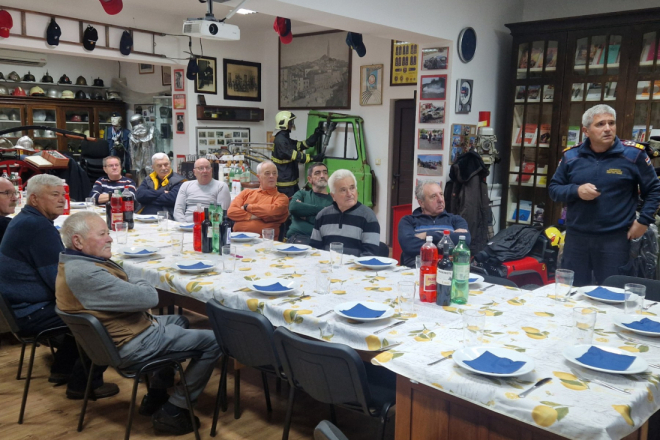 Rovinjski vatrogasci okupili se na tradicionalnom druženju: "Hvala našim penzićima"