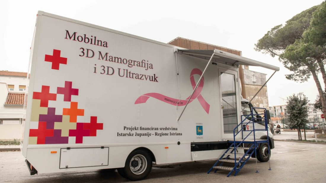 Mobilni mamograf stigao u Rovinj, ostaje do 13. lipnja