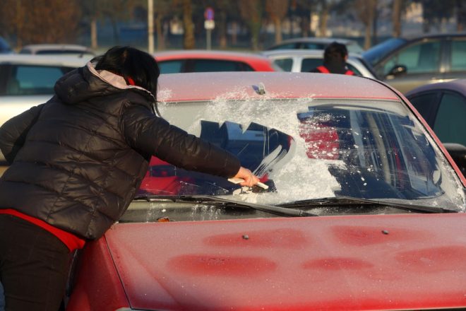 U Pazinu jutros -7°C, temperature ispod nule i u priobalju Istre