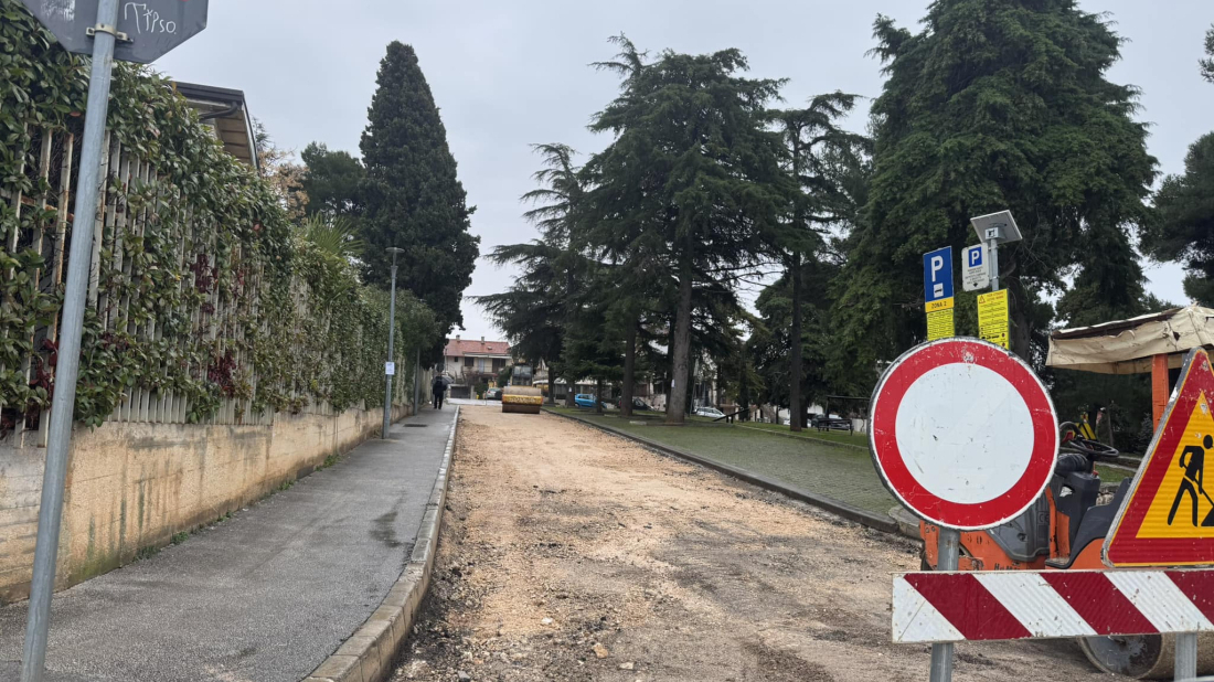 Rovinj započeo s radovima u ulicama Braće Pesel i Vitomira Širola Paje