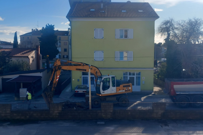 Započeli radovi u rovinjskoj Ulici Braće Pesel