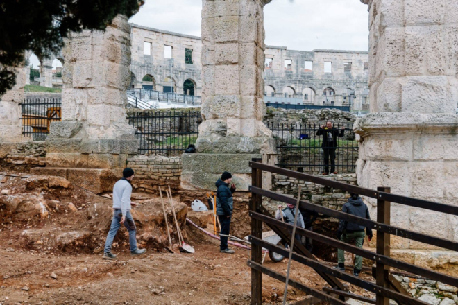 Pula: Radovi uz Arenu bit će okončani do početka turističke sezone