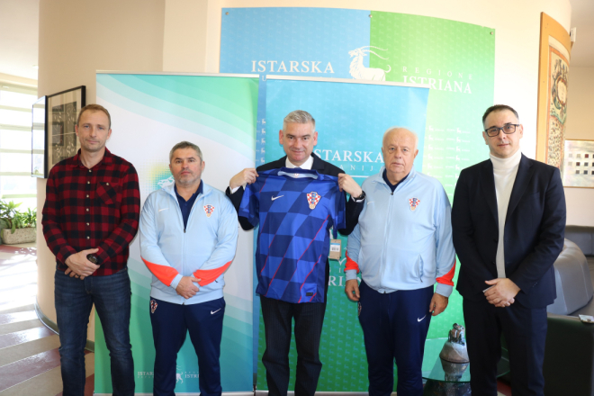 Miletić primio članove HNS-a uoči današnje utakmice Hrvatske futsal reprezentacije