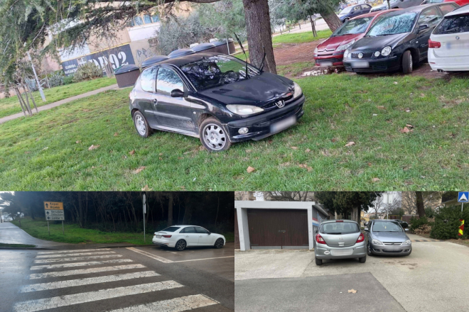 VRLO SU INOVATIVNI Evo gdje se sve vozači nepropisno parkiraju u Puli