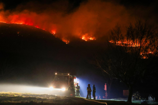 OPOŽARENO 170 HEKTARA Vatrogasci su kod Učke i dalje na terenu!