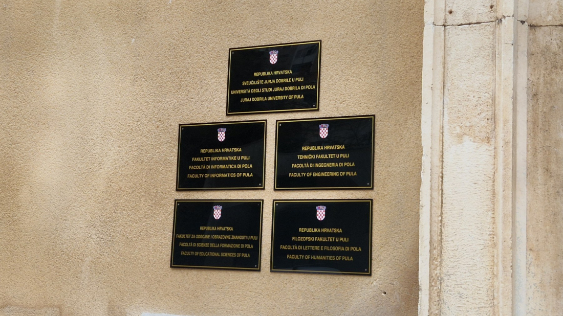 Sveučilište Jurja Dobrile u Puli: Senat potvrdio nove prorektore, imenovan novi dekan Filozofskog fakulteta