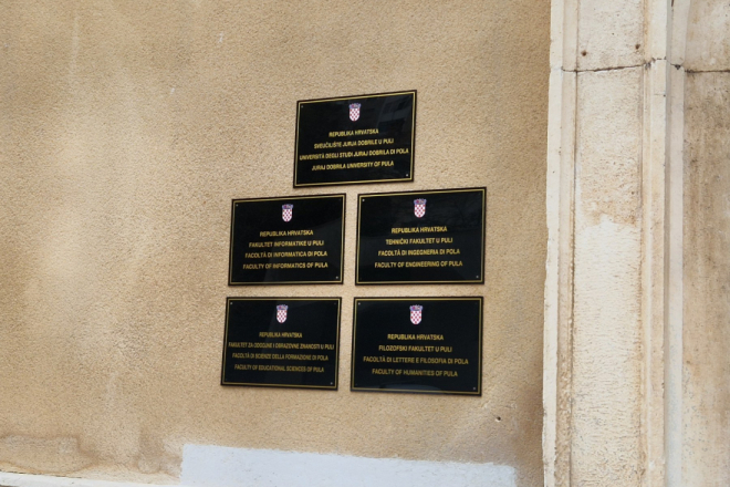 Sveučilište Jurja Dobrile u Puli: Senat potvrdio nove prorektore, imenovan novi dekan Filozofskog fakulteta