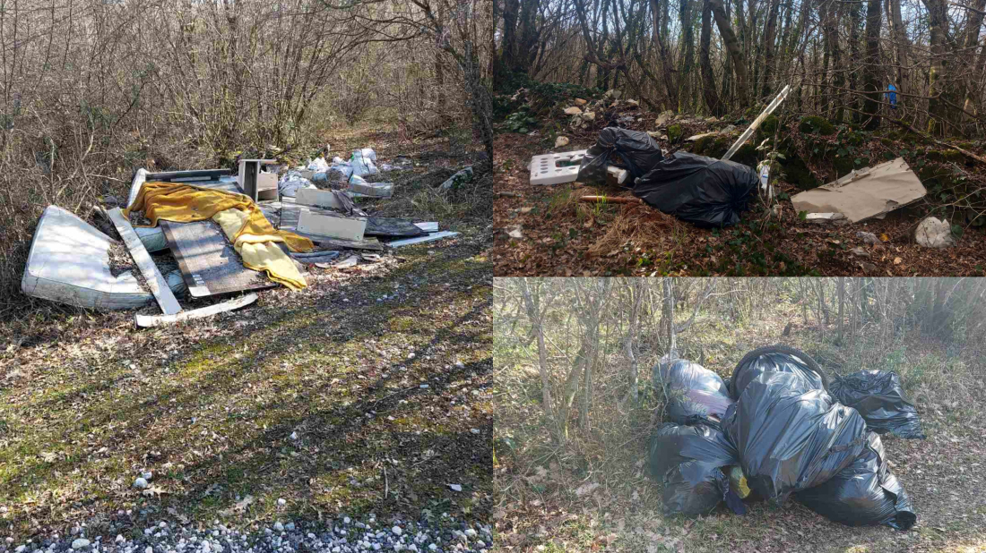 BEZ SRAMA U Općini Sveti Lovreč ostavljena veća količina otpada u prirodi!