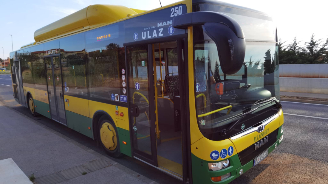 U Puli danas privremena preregulacija trasa svih autobusnih linija