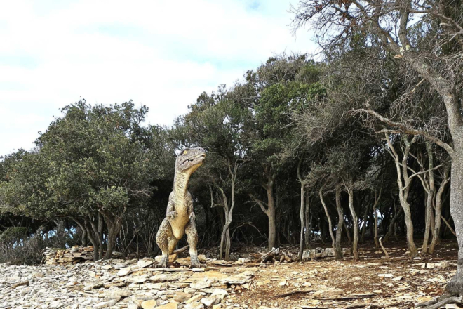 Otisci dinosaura na Brijunima oživljeni uz 3D tehnologiju