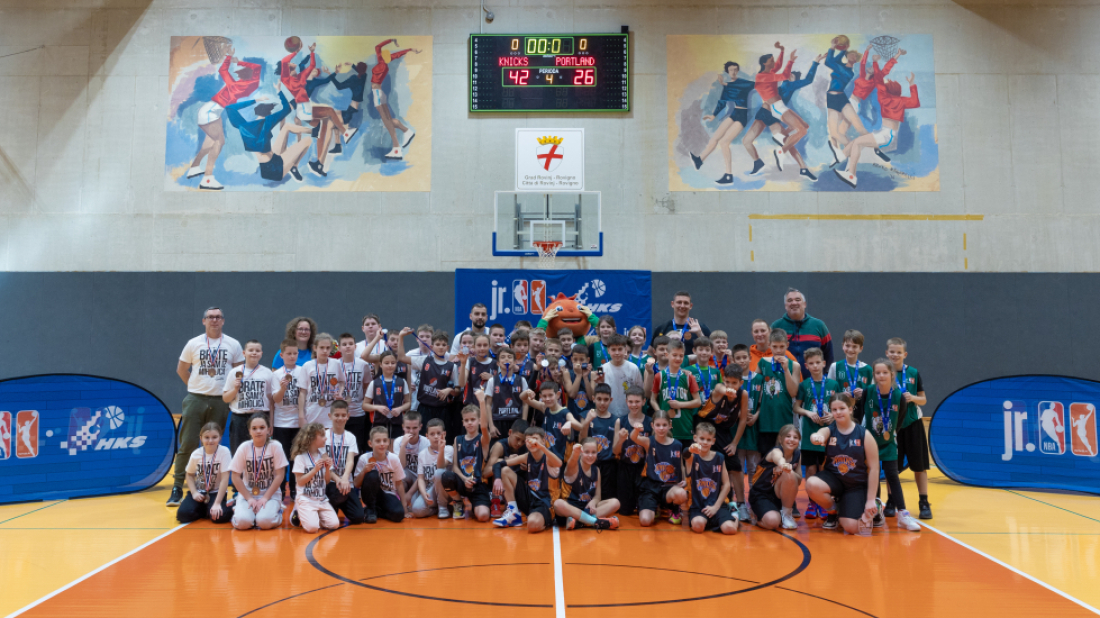 Košarkaši rovinjske OŠ Jurja Dobrile prvaci su hrvatske juniorske NBA lige!