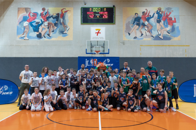 Košarkaši rovinjske OŠ Jurja Dobrile prvaci su hrvatske juniorske NBA lige!