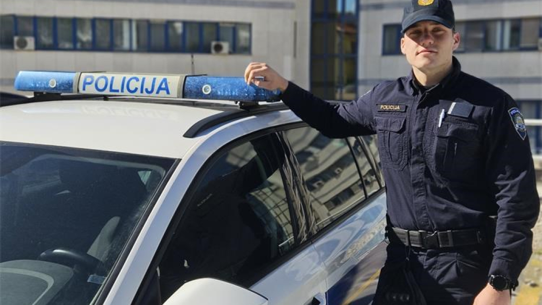 LIJEPA PRIČA: Policijski vježbenik Luka u Vodnjanu uspješno reanimirao žrtvu prometne nesreće