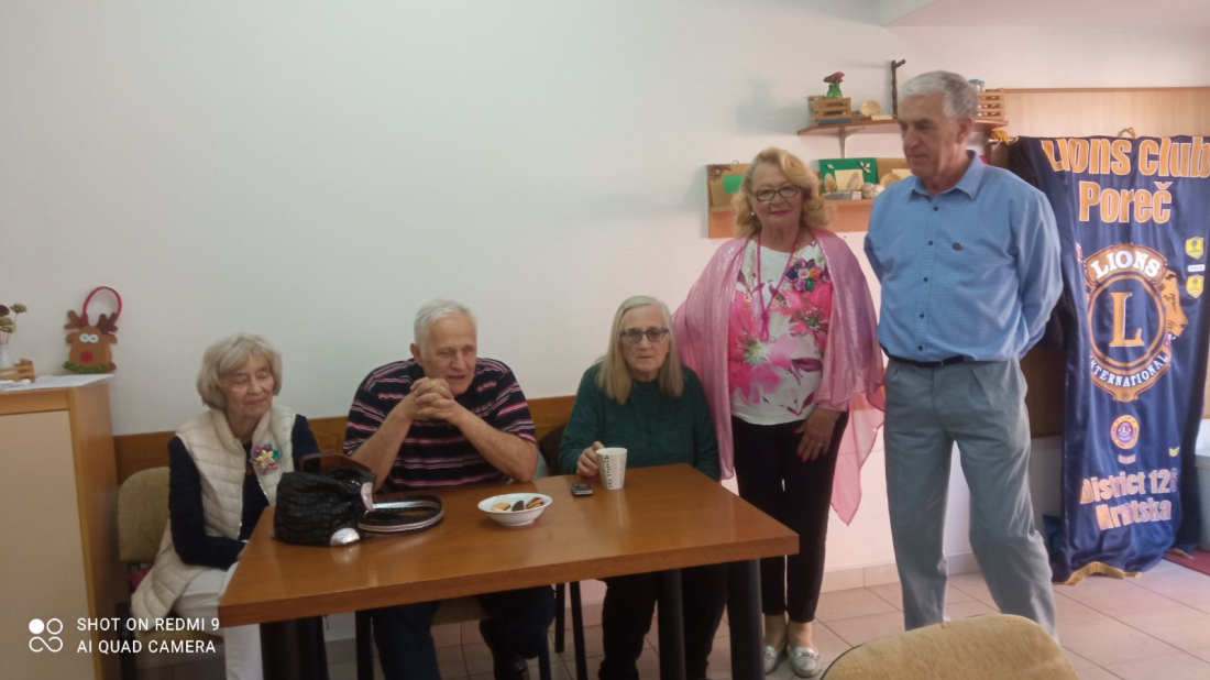 Povodom Dana grada Poreča Udruga slijepih Istarske županije organizirala susret