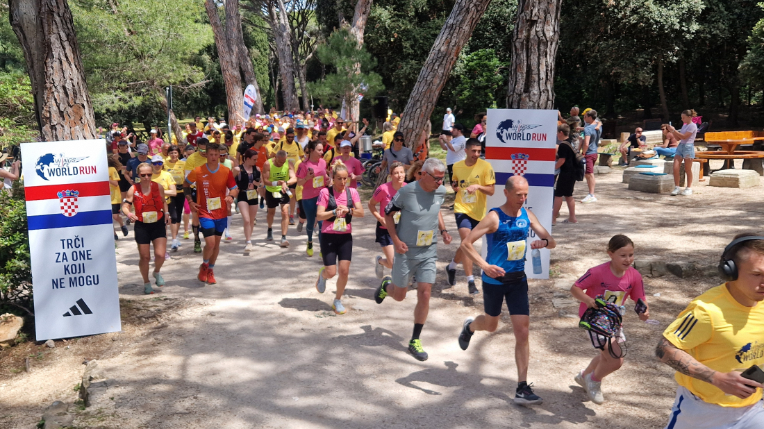 FOTO: Rovinj oduševio na prvom izdanju Wings for Life World Run utrke