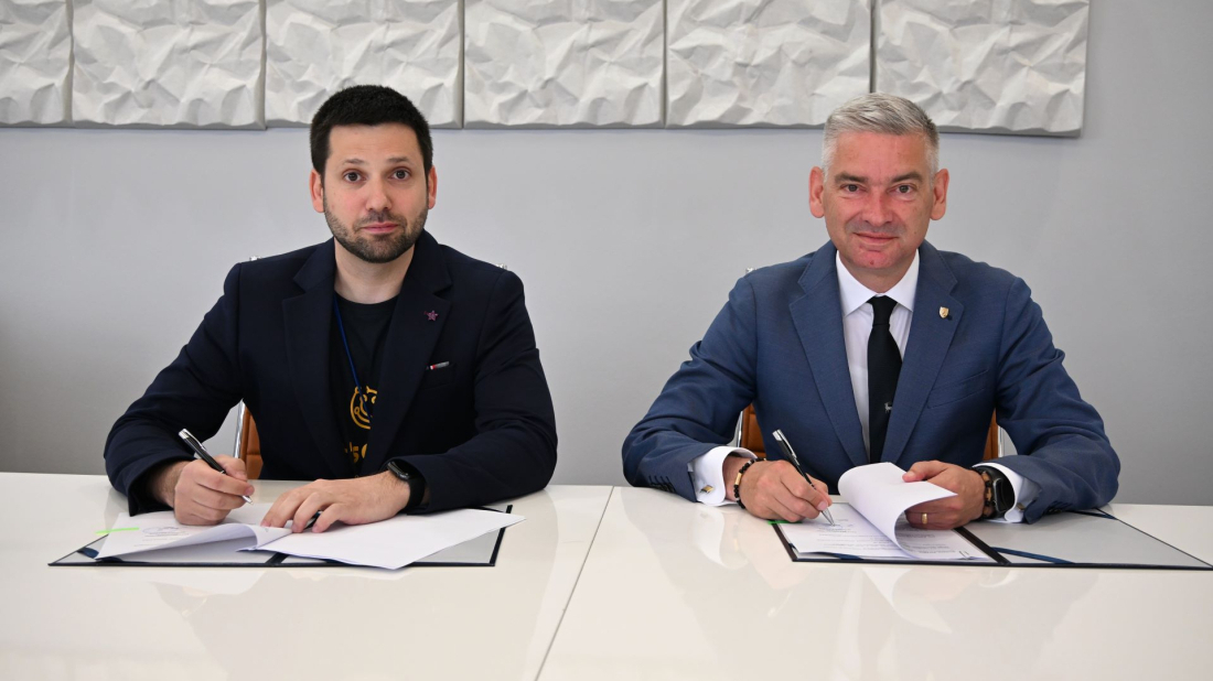 Župan Miletić i predsjednik udruge ICT Istra Dean Verbanac potpisali ugovor o financijskoj potpori