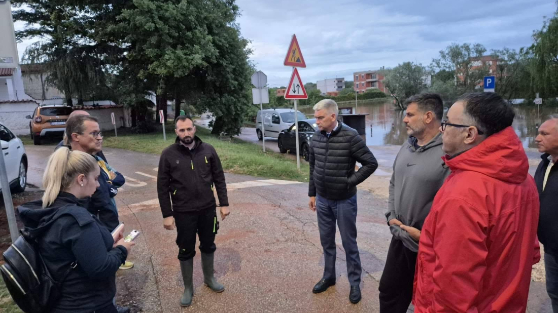 ŽUPAN STIGAO U MEDULIN "Ako Općina zatraži proglašenje elementarne nepogode, ja ću to potpisati"