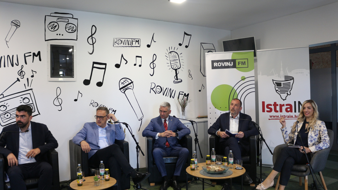 Počinje izborno sučeljavanje za istarskog župana: Rovinj FM uživo od 10 sati
