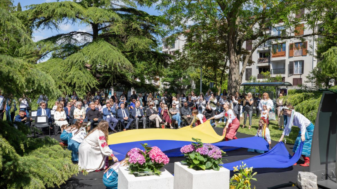 U Puli je svečano otvoren Park ukrajinskog grada Ljviva
