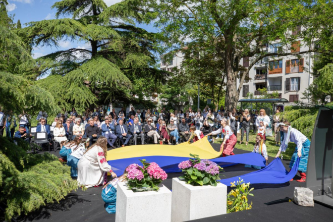U Puli je svečano otvoren Park ukrajinskog grada Ljviva