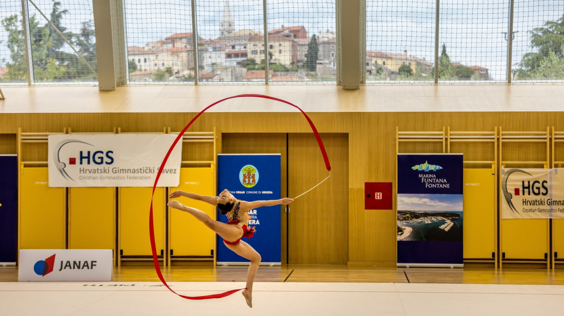 Vrsar domaćin međunarodnog turnira u ritmičkoj gimnastici – Galatea CUP 2025