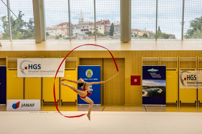 Vrsar domaćin međunarodnog turnira u ritmičkoj gimnastici – Galatea CUP 2025