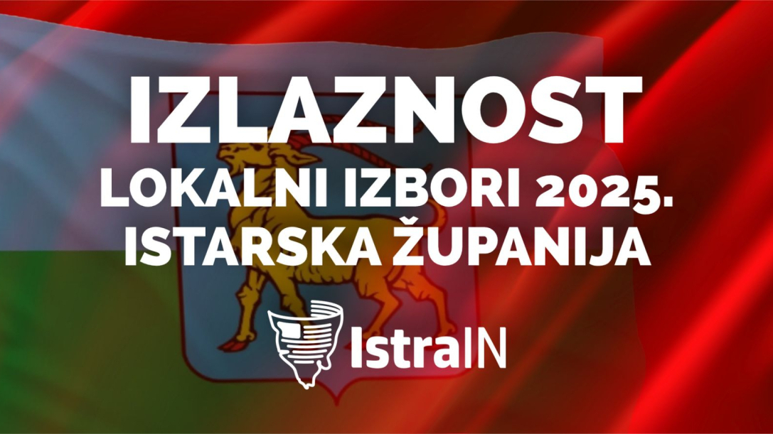 DIP objavio podatke o izlaznosti, u Istri glasalo 16,43% birača