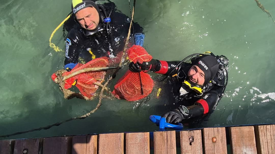 AKCIJA ČIŠĆENJA Iz rovinjskog podmorja izvučeno 800 kilograma otpada