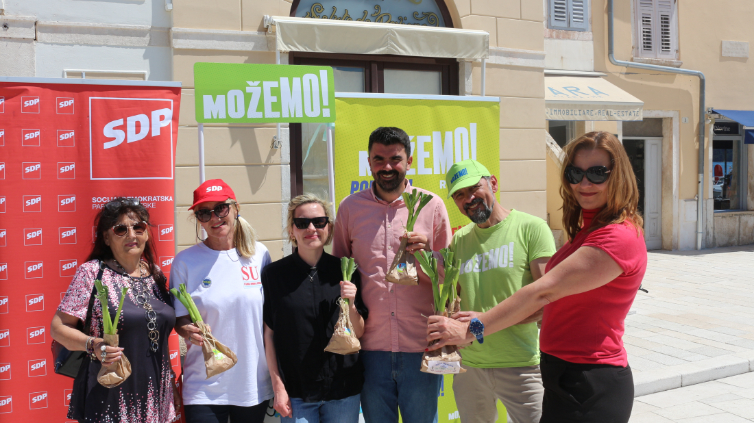 Domaći češnjak kao politička poruka: Možemo! u Rovinju poziva na podršku lokalnoj poljoprivredi