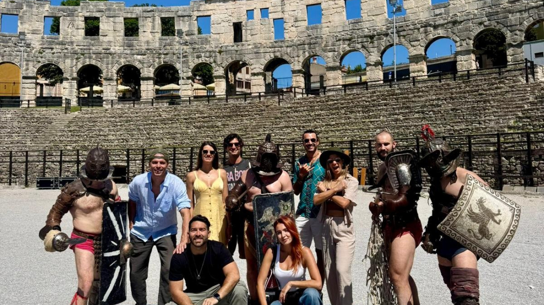 Osam međunarodno poznatih influencera obilazi Hrvatsku, došli u Pulu i na Brijune