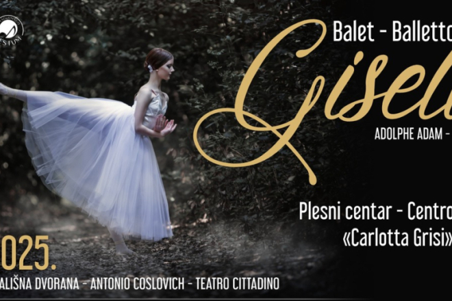Balet "GISELLE" po prvi puta u punoj inscenaciji u Umagu