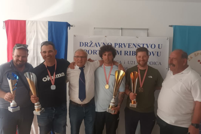 Istrijani pokorili državno prvenstvo u sportskom ribolovu: Mileta, Pinezić i Erman na postolju
