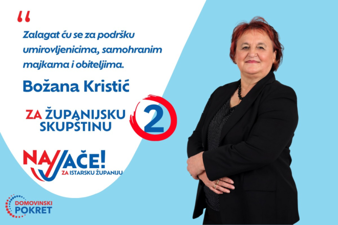 Domovinski pokret - jasna vizija Istre!