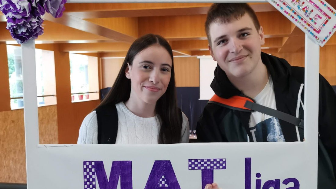Davide Polo i Mattea Matek iz Rovinja treći na državnom natjecanju MAT liga!