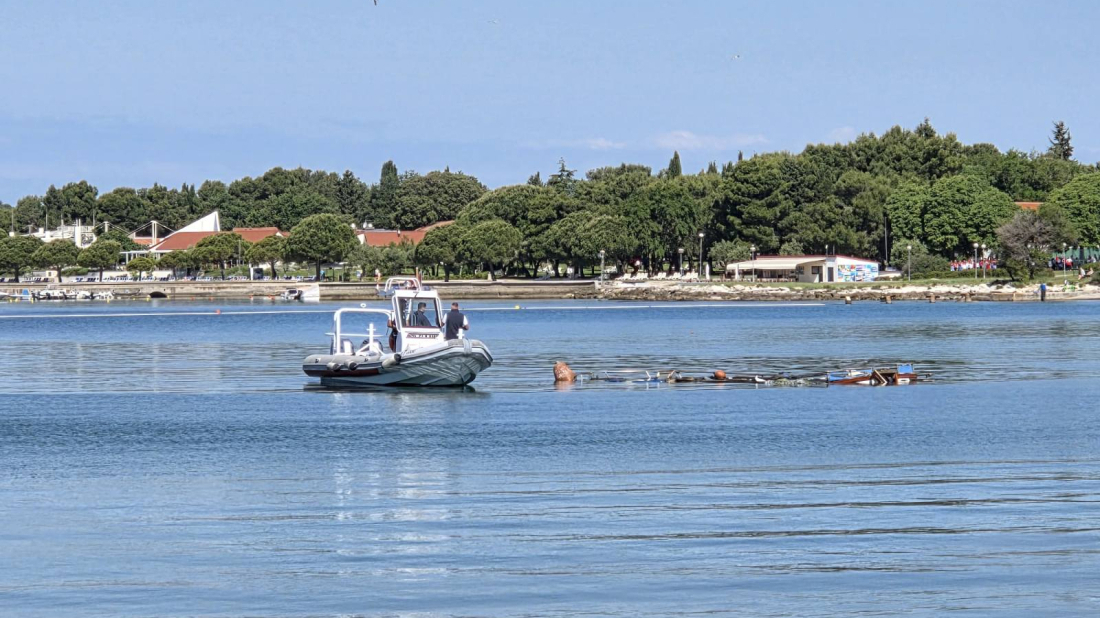 OLUPINA POTONULOG BRODA U ROVINJU: Nema onečišćenja, uskoro slijedi vađenje
