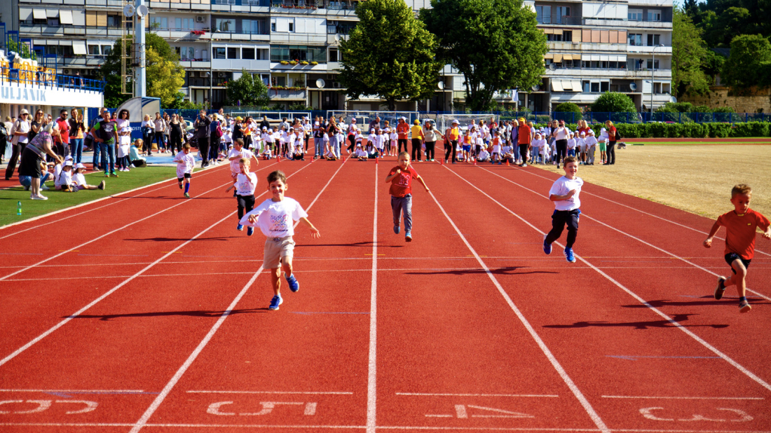 Brojni mališani na dječjoj Olimpijadi na Verudi