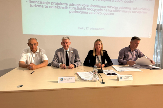 Županija dodijelila gotovo 215 tisuća eura za održivi razvoj turizma
