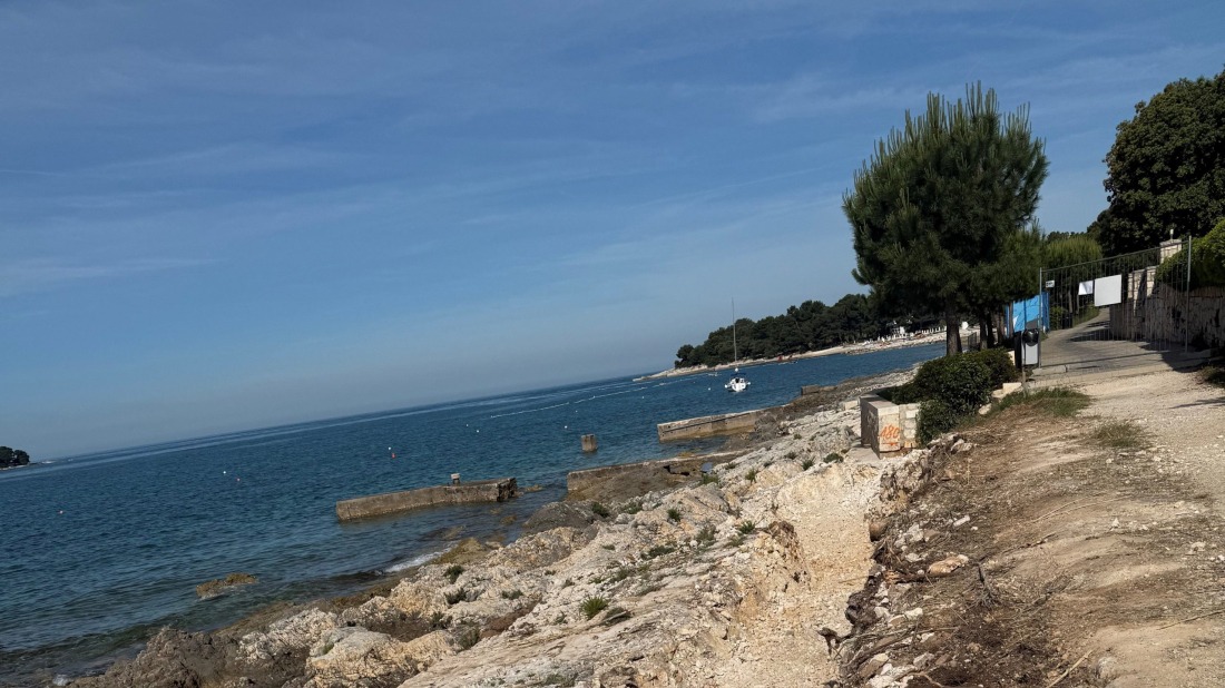 Grad Rovinj nastavlja s uređenjem šetnice i plaže Karla Lugera u Boriku