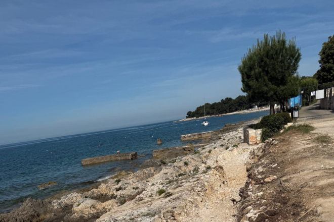 Grad Rovinj nastavlja s uređenjem šetnice i plaže Karla Lugera u Boriku
