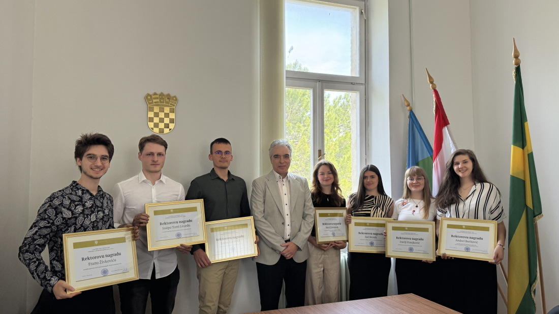 Dodijeljene Rektorove nagrade najuspješnijim studentima Sveučilišta u Puli