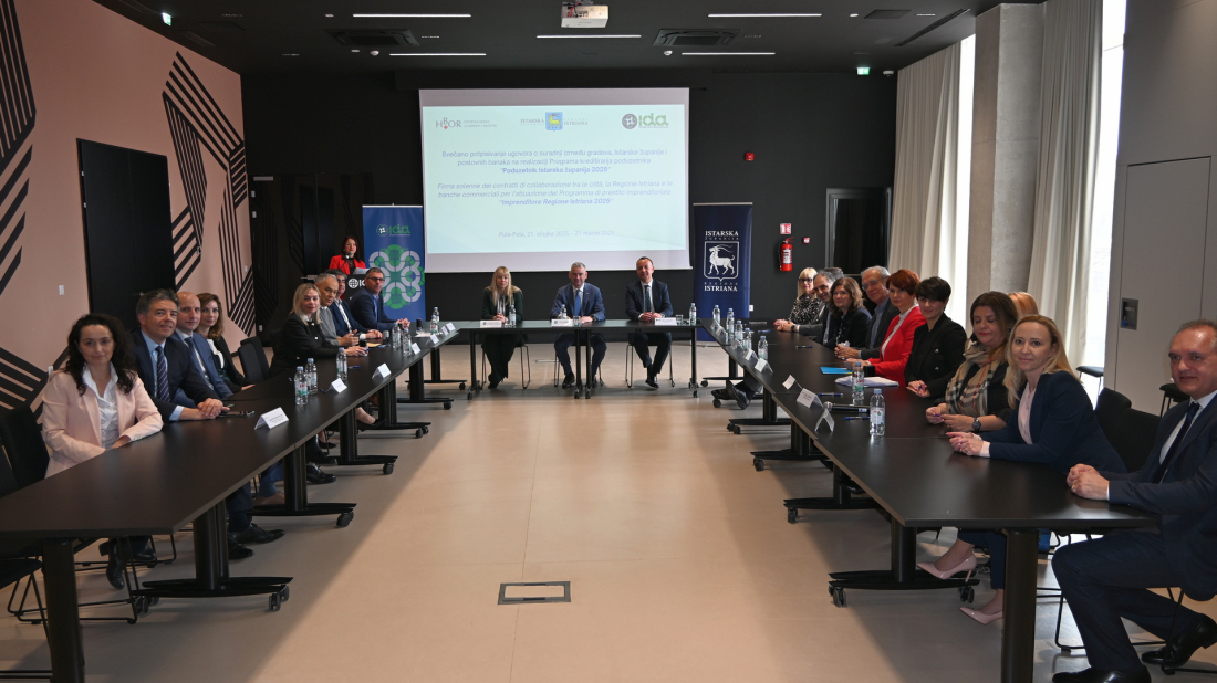 Kreditna linija „Poduzetnik Istarska županija 2025.“ – odobreno 58 zahtjeva u vrijednosti 10,7 milijuna eura