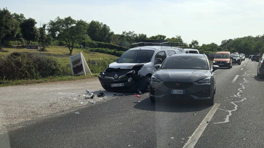 Oprez! Prometna nesreća kod Rovinjskog Sela, sudjelovala tri vozila