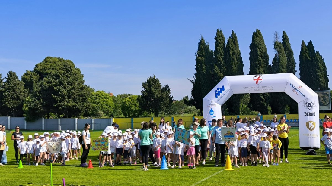 Rovinj je pobjednik Olimpijskog festivala dječjih vrtića Istre