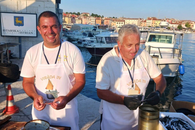 Gastronomsko putovanje Jadranom na 19. Rovinjskoj regati