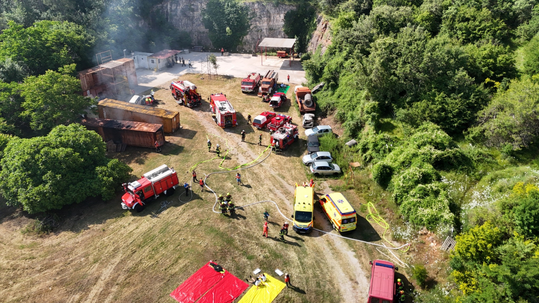 FOTO: U Rovinju održana vježba masovne nesreće!