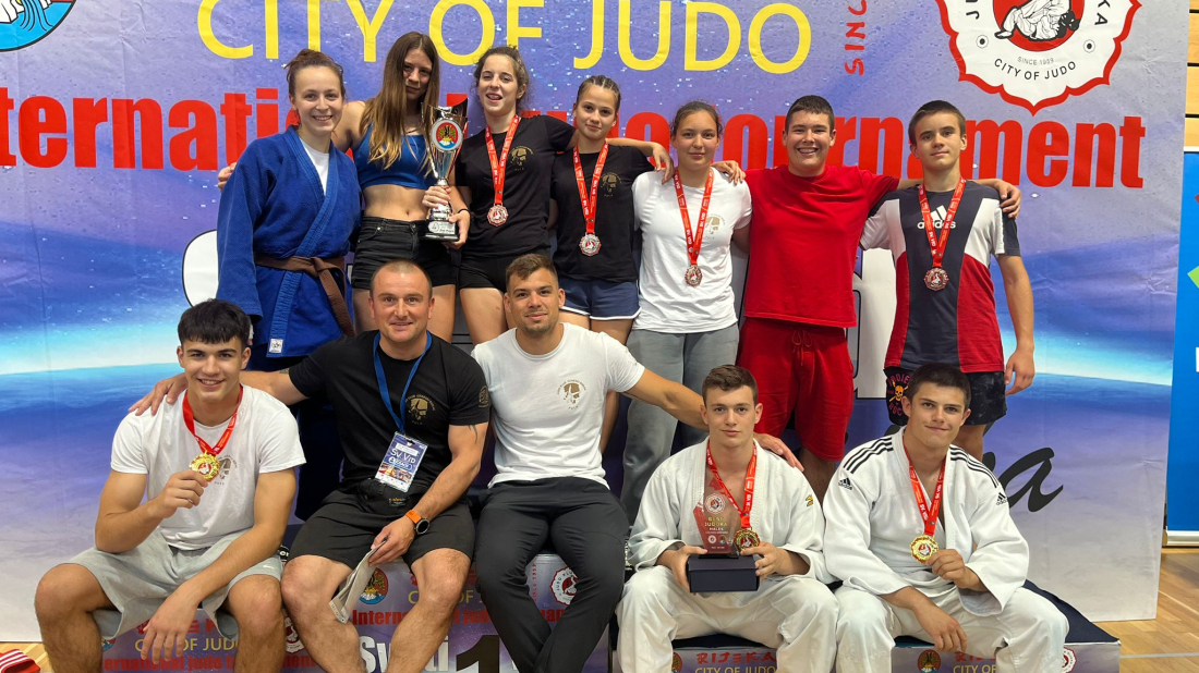 Pulski judaši briljirali na turniru u Rijeci i osvojili pehar za drugo mjesto