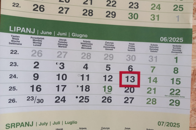 Danas je petak 13.! Zbog praznovjerja neki hoteli nemaju 13. kat, a avioni sjedalo broj 13...