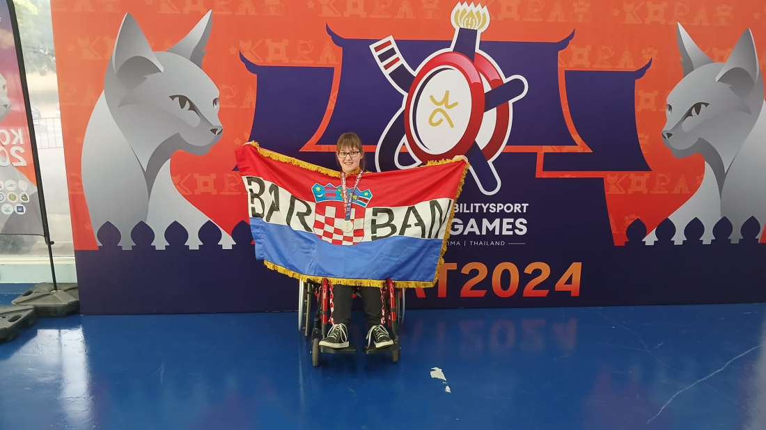 Od sportskog dana u vrtiću do medalje na Tajlandu: Ovo je priča istarske paraatletičarke Manuele Diminić