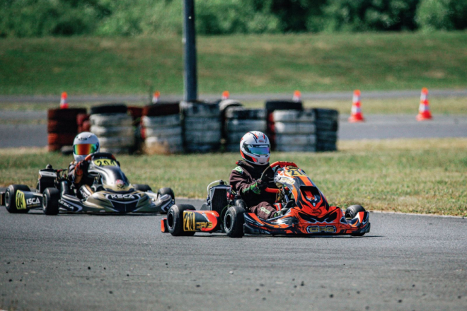 Kartingaši Noa i Eva Janko uspješno nastupili u Novom Marofu: Lavovska borba u vrućim uvjetima